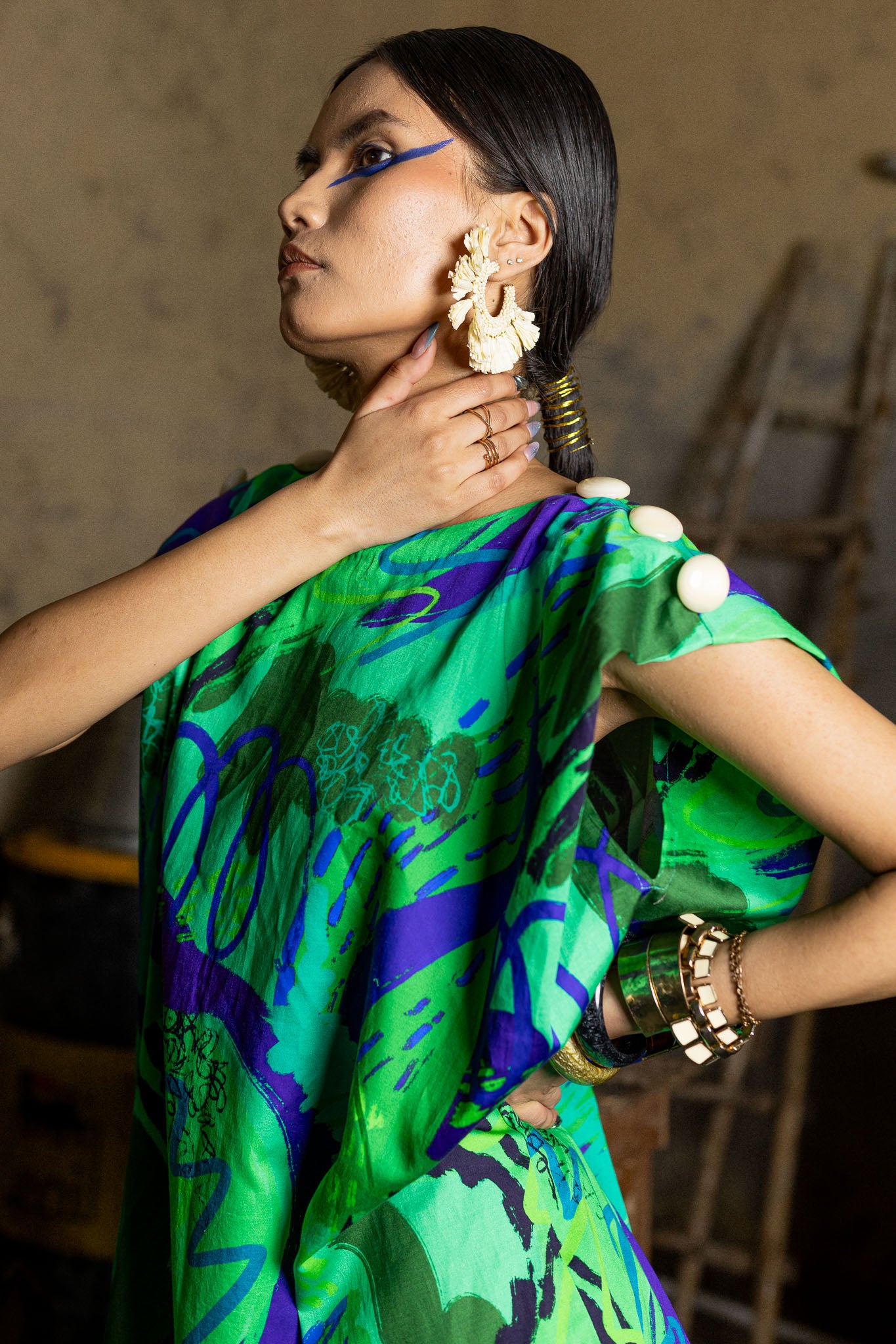 FRESCO SHIFT DRESS
