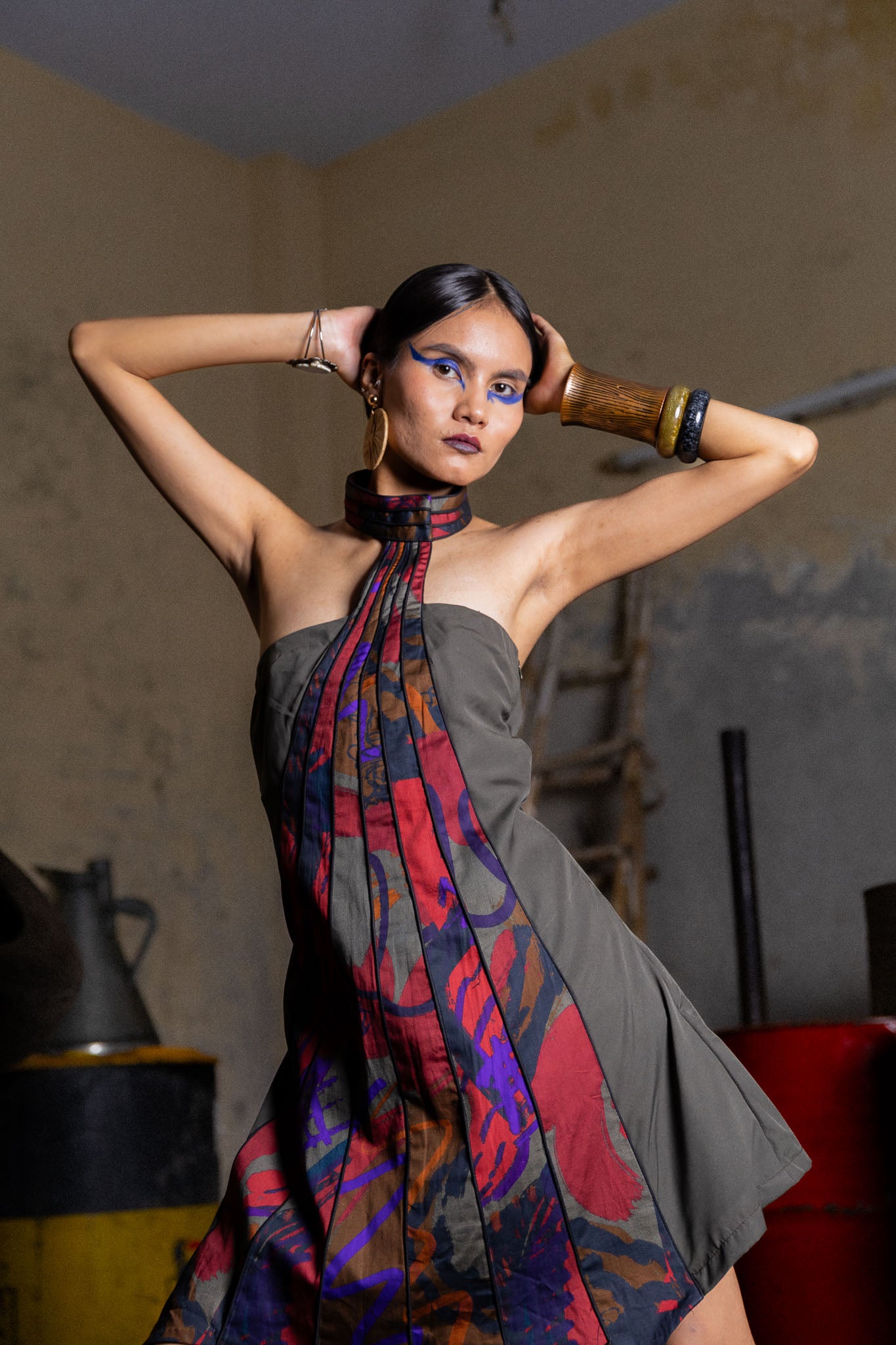ECHO PANEL DRESS