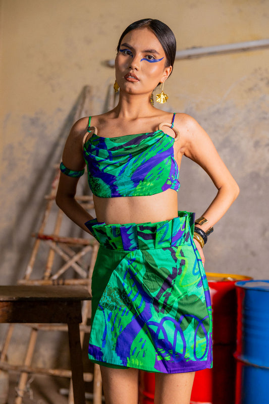 EDEN COWL TOP